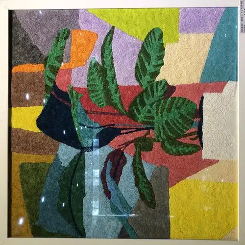 纸浆画—兴安职业技术学院17学前本一班纸浆画作品欣赏