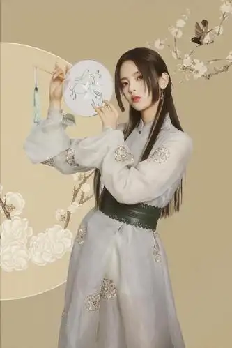 杨超越最新古装写真温婉娴静,气质十足