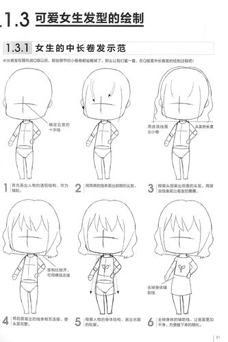 新手漫画技法教程 零基础q版漫画入门