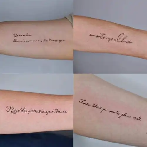 小纹身名字设计图案