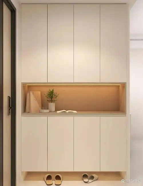 12个超实用的入户鞋柜设计,比玄关多3平还实用!