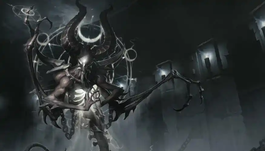 暗黑破坏神中的魔神墨菲斯托控制人心的力量更为强大,随着赫拉迪姆