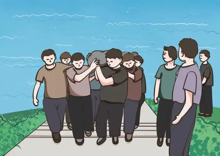 致敬英烈丨漫画:西尔艾力·艾比——我们从未忘记_群众_落水_河水