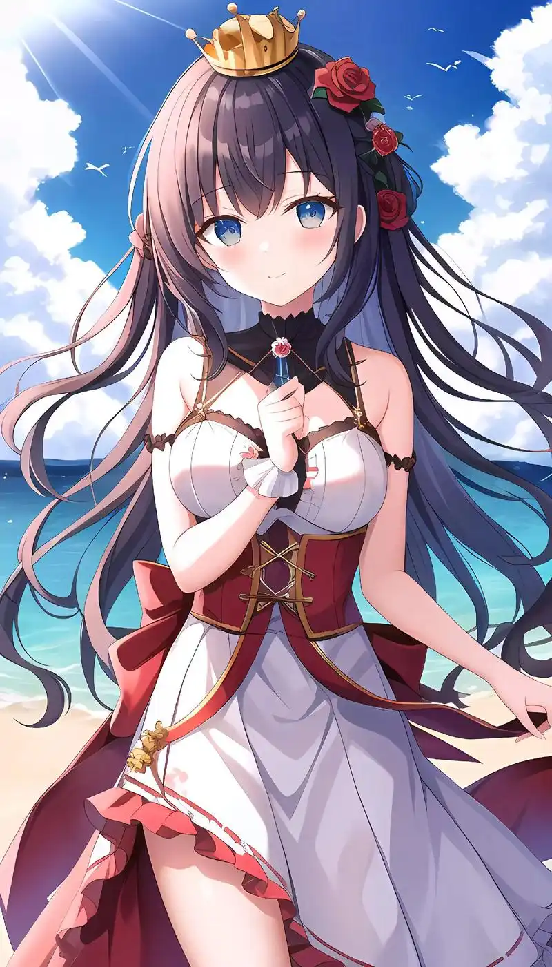 二次元少女 #手机壁纸 #美少女 #抖音图文  - 抖音