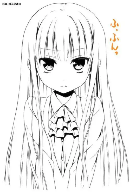 小女孩简笔画图片大全动漫人物女生简笔画可爱女孩简笔画图片大全日本