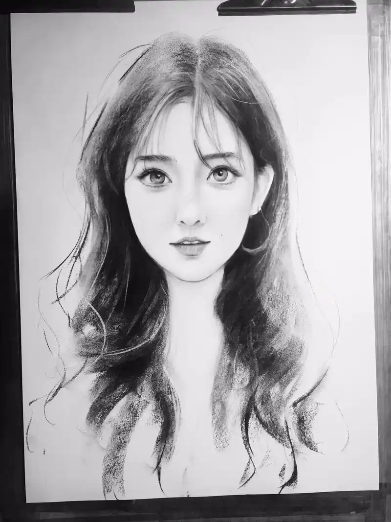 素描画像定制手绘彩铅代画人物画肖像画真人