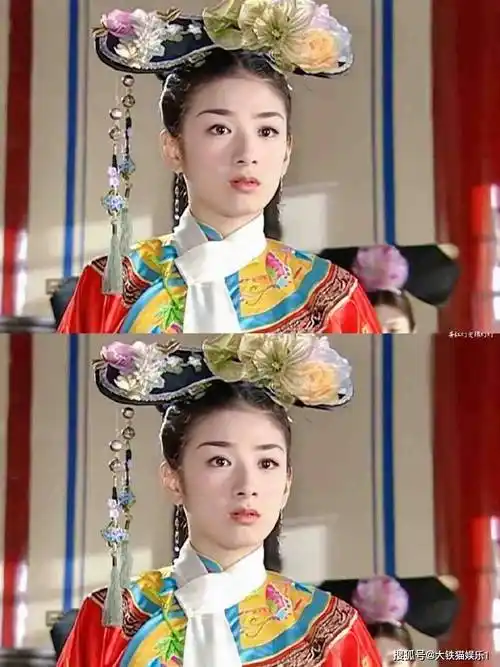 当时被琼瑶力捧的小花蒋勤勤,在琼瑶进军内地的大剧《还珠格格》时