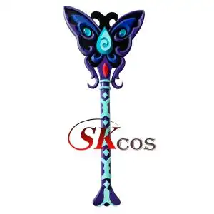 巴啦啦小魔仙 严莉莉 黑魔法棒 cosplay道具