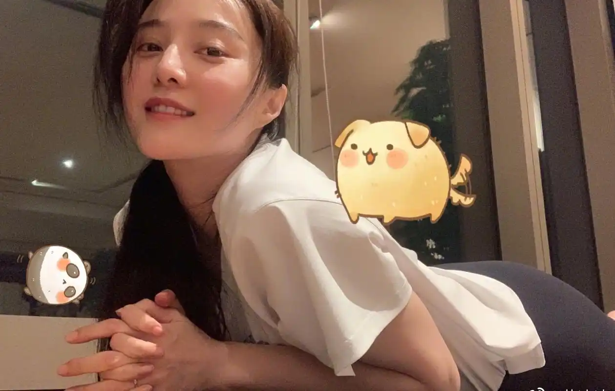 原创范冰冰晒健身照一脸娇羞