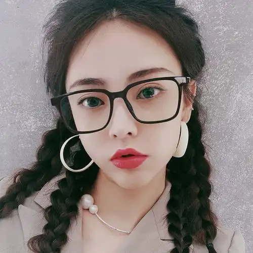 韩国超轻tr90近视眼镜框女无度数电脑护目镜平光眼镜架