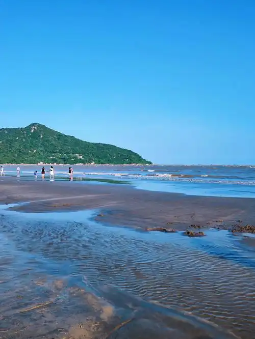 珠海亲子游野沙滩阳光咀沙滩