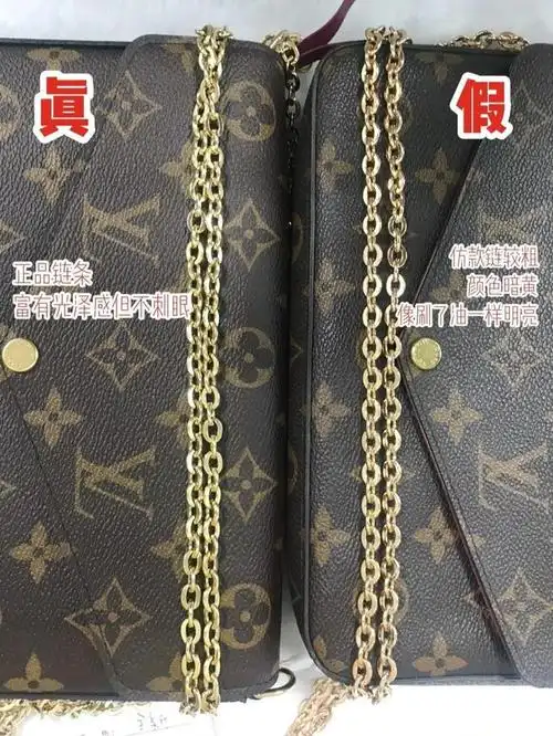 lv三合一包包肉眼鉴定,秒懂真假区别