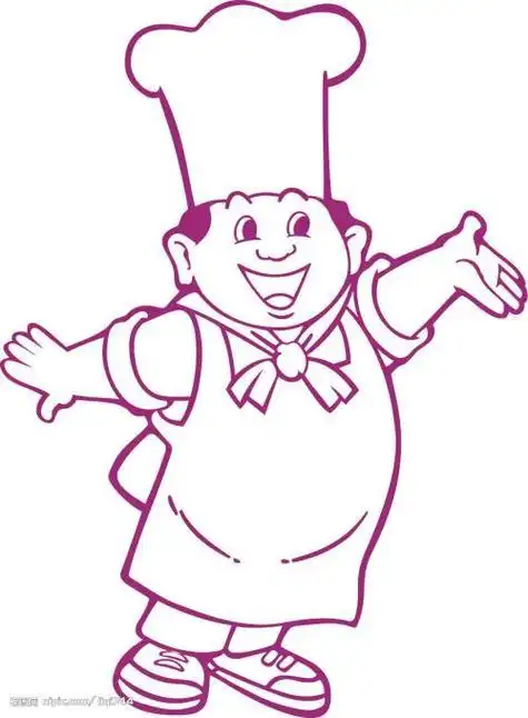 康师傅小人简笔画