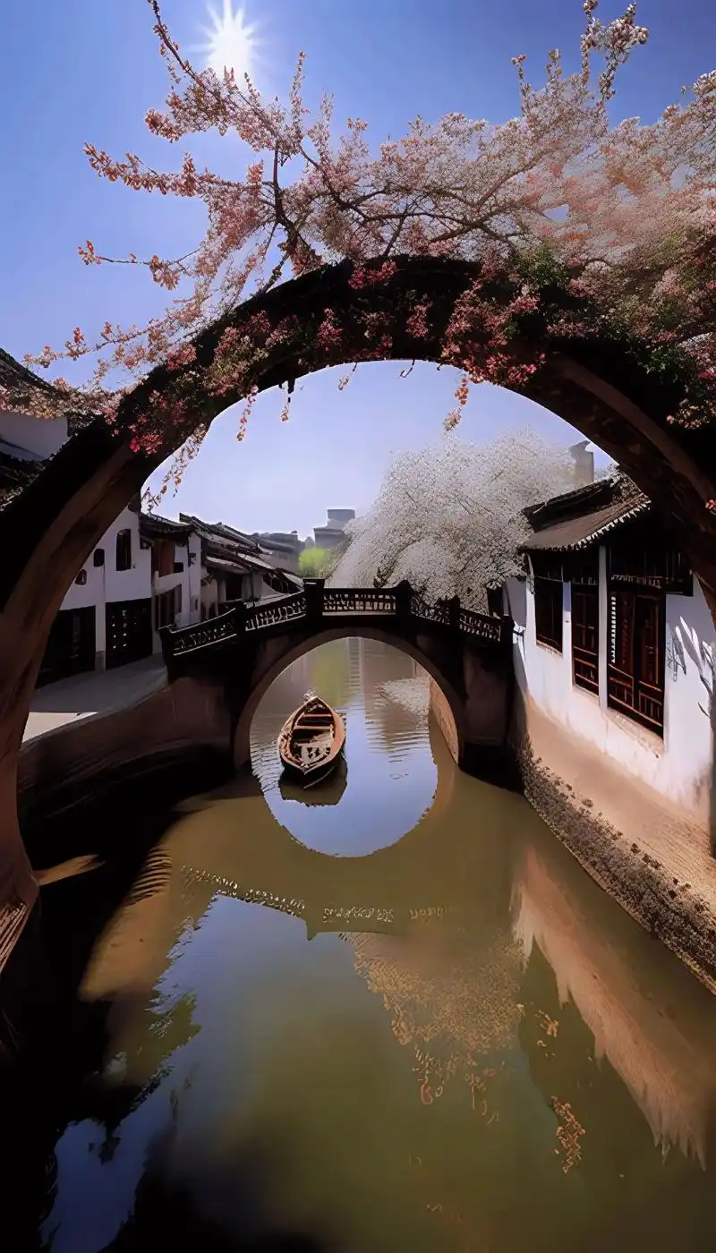 江南水乡小镇的一个午后,阳光明媚,微风徐徐.#治愈系风景 # - 抖音