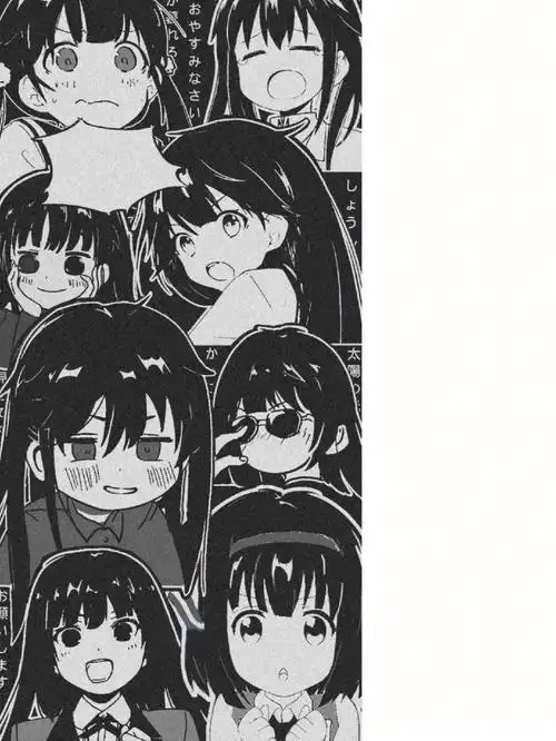 壁纸黑白卡通拼接壁纸