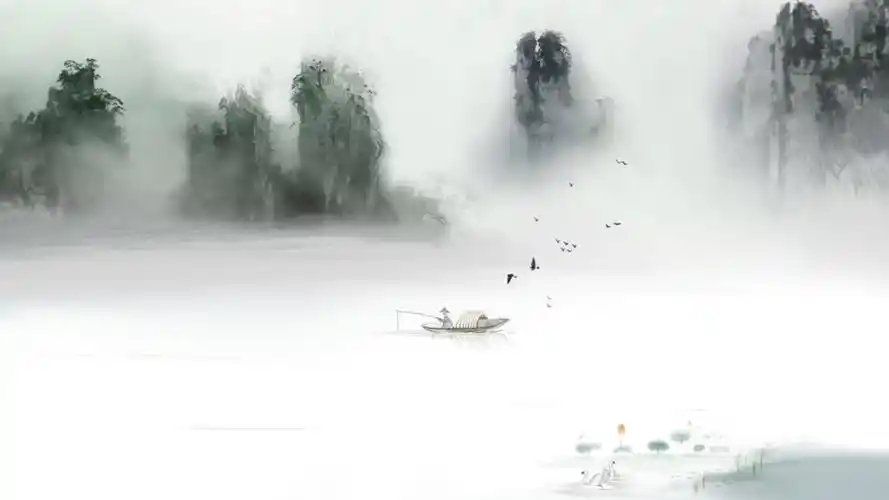 风景壁纸,唯美,清新,中国风,水墨画,壁纸,1920x1080