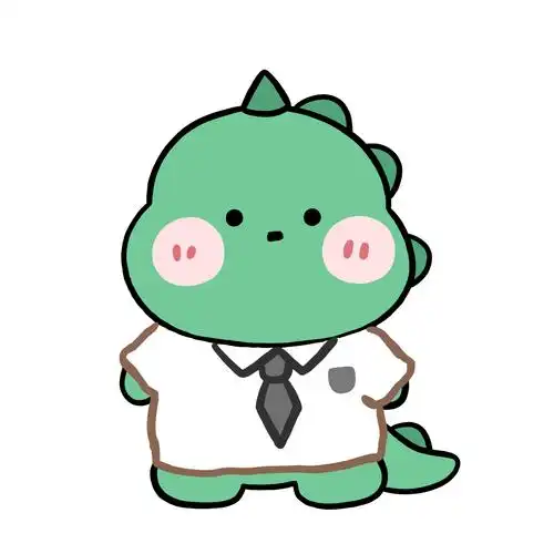 憨憨小恐龙卡通头像