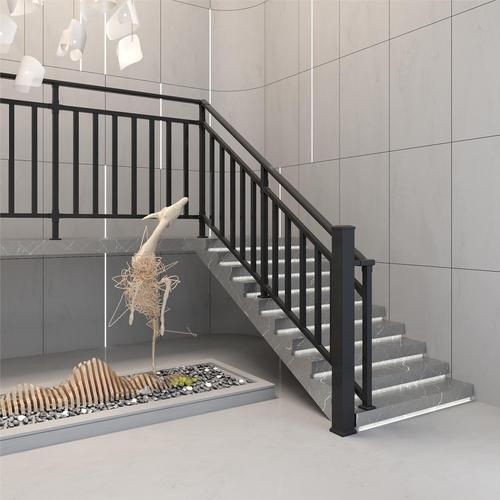 山头林村楼梯扶手栏杆不锈钢  楼梯扶手护栏栏杆镀锌钢铁艺不锈钢家用