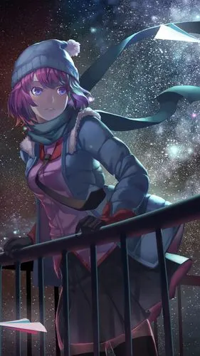 《物语系列》战场原黑仪壁纸