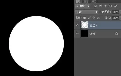 透明的圆形怎么做ps