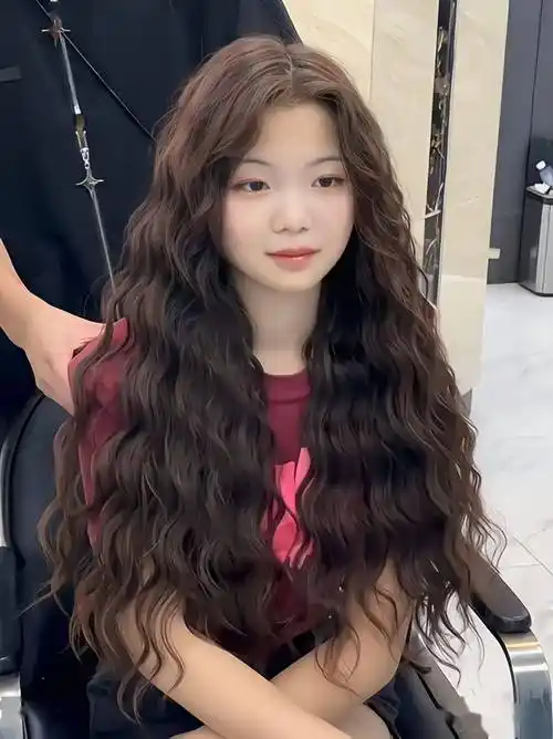 秋天"烫全头"你就洋气了!_发型_中国_人类