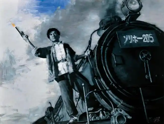 01302009年作我们是铁道游击队布面油画