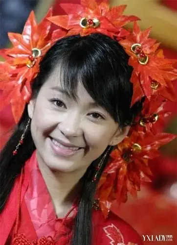 六月在《聊斋》中饰演婴宁.