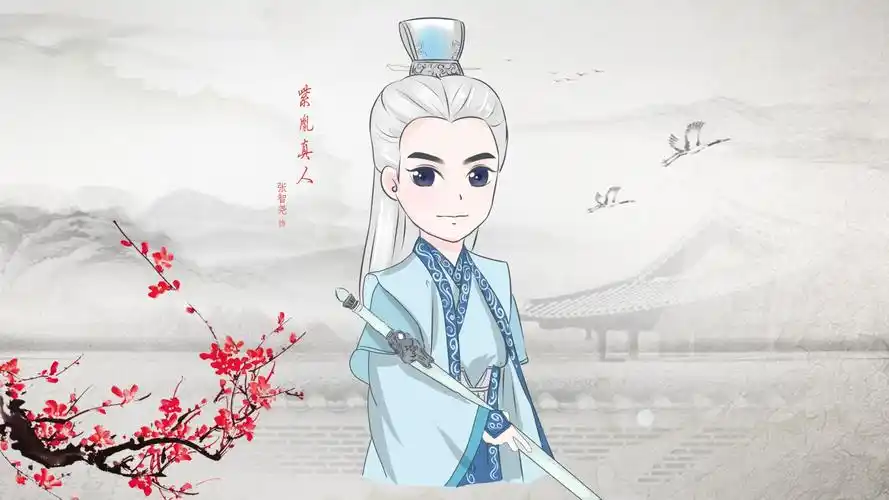 q版帅哥明星张智尧桌面壁纸