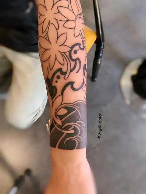 日式老传统 #我的纹身分享  #日式老传统纹身