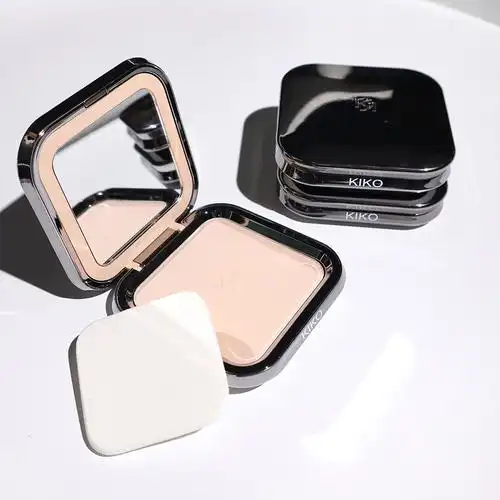 佰觅诗kiko粉饼哑光蜜粉控油定妆干湿两用粉扑不易脱妆补妆遮瑕cr15一