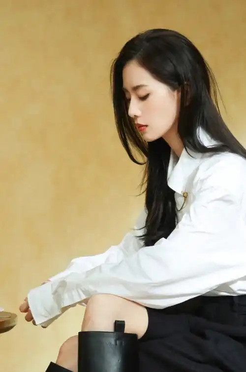 刘诗诗新照释出优雅知性侧颜精致感十足