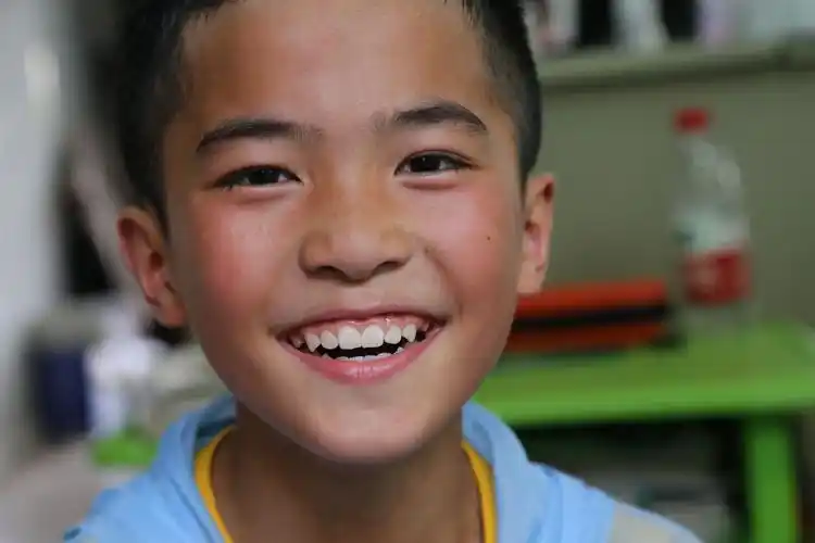 微笑是有感染力的