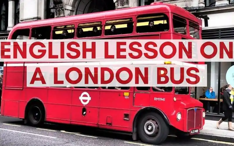 英式英文english lesson on a london bus 在伦敦公交车上学英文 英国