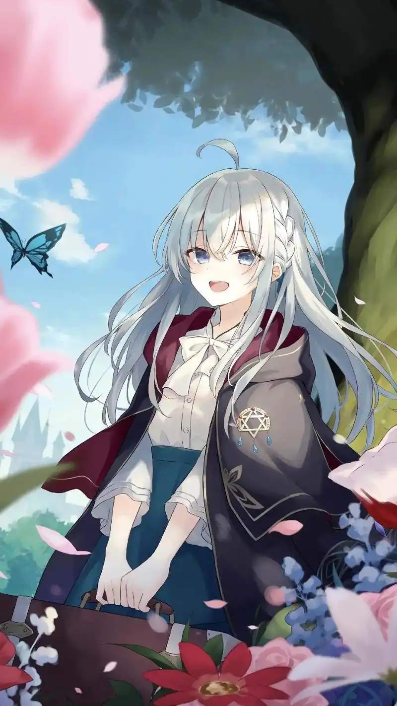 二次元 #送你一张动态壁纸 #白毛 白毛控 - 抖音