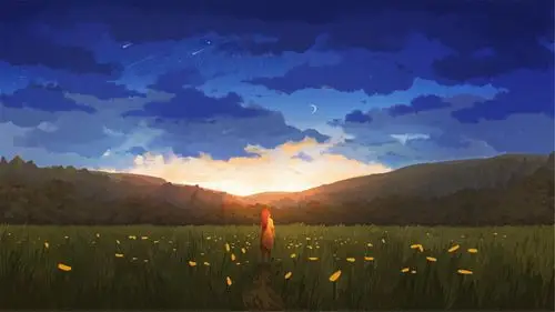 二次元动漫风格唯美高清桌面壁纸_卡通动漫_壁纸下载_美桌网