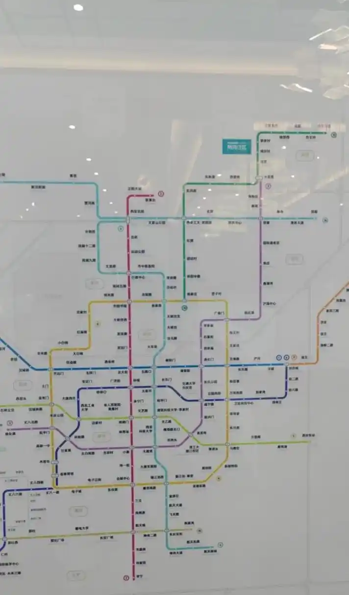 大西安2025年将要通行的地铁