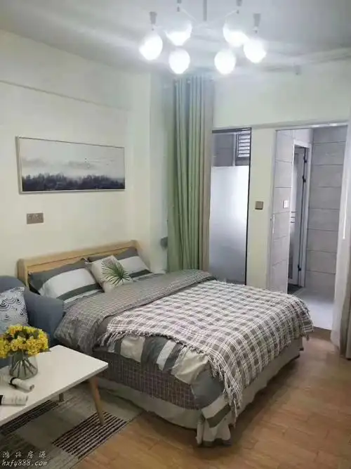 共和2号公寓一房一厅38.8万,月租金1000元