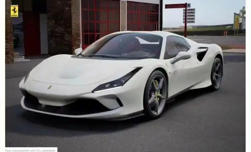 法拉利绝版白色f8敞篷稀缺现车全国销售