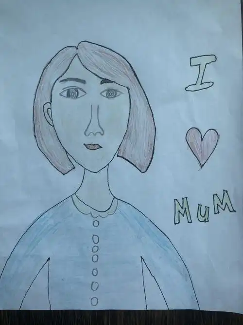 阳光一班肖像画大赛