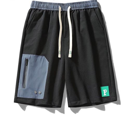 温蔓尔夏季裤大码四分男宽松款式短裤 1868灰色 m 建议80-100斤