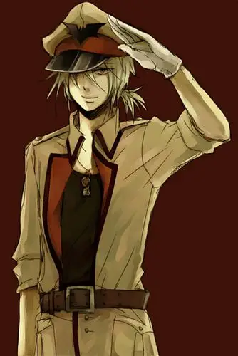 二次元美少年敬礼的大图,最好是大尺寸的!