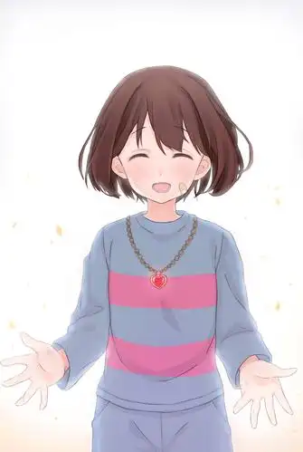 undertale传说之下精美人物图包frisk篇