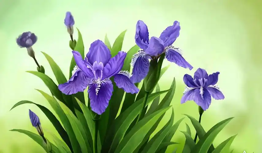 鸢尾花～友谊的象征