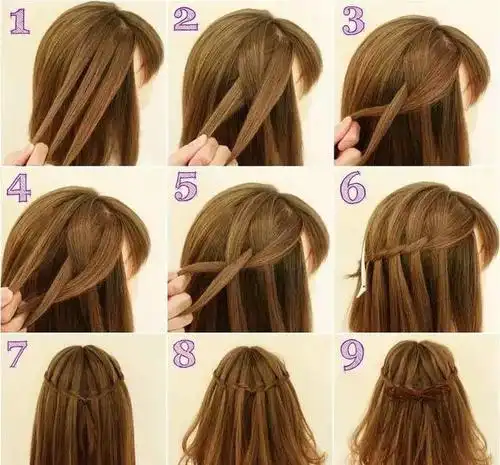 淑女编发盘发的方法也很简单呦,只需让头发旋转,跳跃……美编第一款