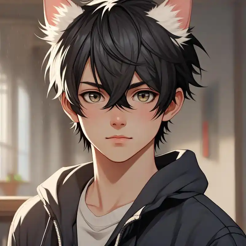 04二次元正太的帅气猫耳头像05