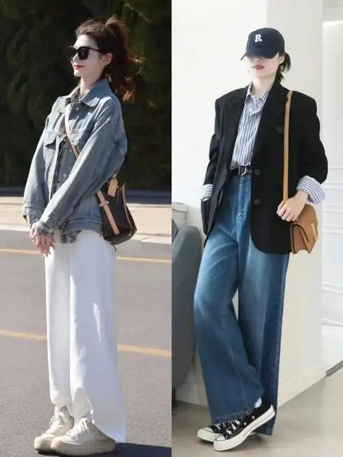 懒人22套穿搭示范,"衬衫t恤 裙子长裤"就够,矮个穿显高又洋气