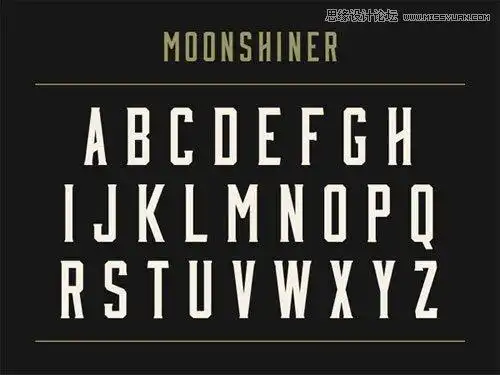 31个时尚创意古怪特别的英文字体下载