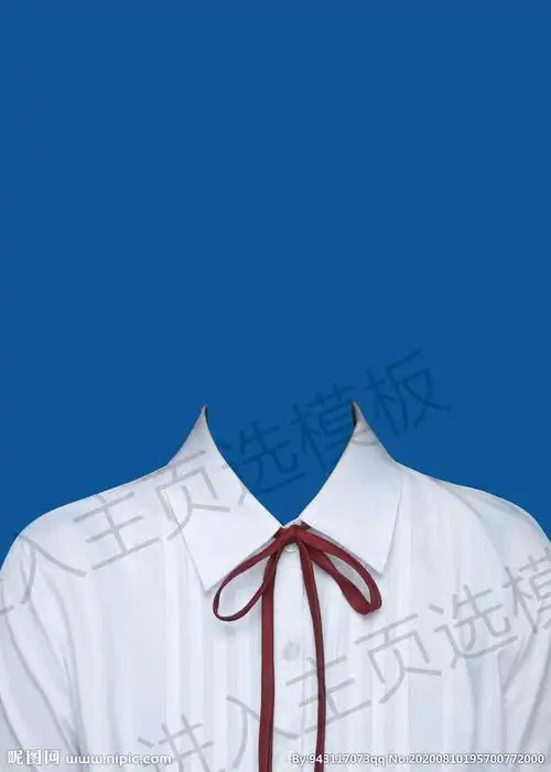女生白衬衫图片