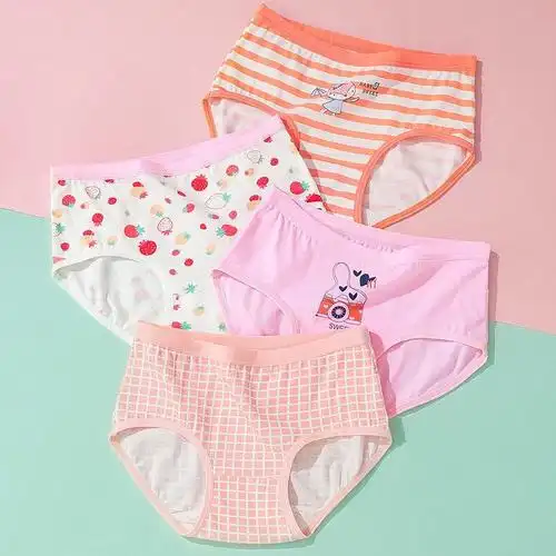 女童内裤2儿童三角3小女孩短裤10中大童小童宝宝小学生不夹pp莎丞