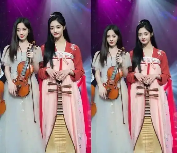 周洁琼鞠婧祎同台斗艳两人神似网友整容脸和天然脸没法比